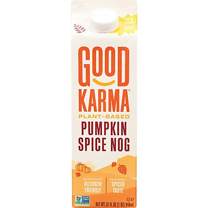 Good Karma Flaxmilk Pumpkin Spice - 32 Fl. Oz. - Image 2
