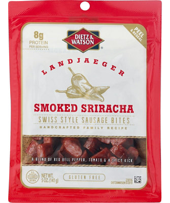 Sriracha Landjaeger Bites - Each - Image 1