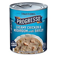 Progresso Traditional Creamy Chicken & Mushroom With Barley Soup - 18.5 Oz - Image 3