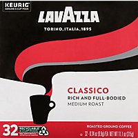 Lavazza K-Cups Coffee Ground Box 32 Caps Kcup Classico - 11.18 Oz - Image 2