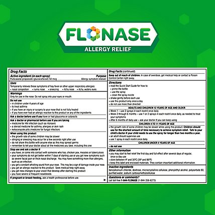 Flonase Allergy Relief - 72 Count - Image 4