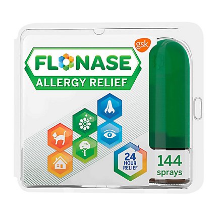 Flonase Allergy Relief Metered Nasal Spray 24 Hour Non Drowsy  - 0.62 Fl. Oz. - Image 1