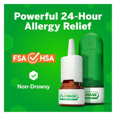 Flonase Allergy Relief Metered Nasal Spray 24 Hour Non Drowsy  - 0.62 Fl. Oz. - Image 4