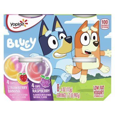 Yoplait Trix Paw Patrol Yogurt Low Fat Strawberry Banana & Raspberry Value Pack - 32 Oz.