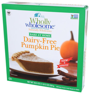 Wholly Wholesome Pie Frz Pumpkin 8in Df - 25.5 Oz - Image 4