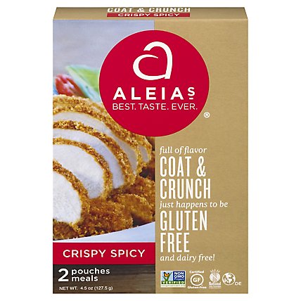 Aleias Coat & Crunch Gluten Free Crispy Spicy 2 Count - 4.5 Oz - Image 3