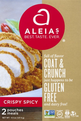 Aleias Coat & Crunch Gluten Free Crispy Spicy 2 Count - 4.5 Oz - Image 2