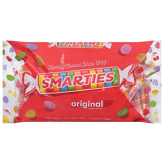 Smarties Candy Rolls Original - 16 Oz