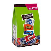 HERSHEY'S Milk And Dark Chocolate Assortment Snack Size Candy Bulk Party Pack - 33.43 Oz - Image 1