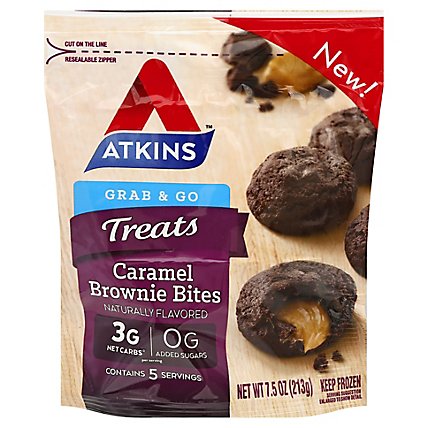 Atkins Brownie Bites - 7.5 Oz - Image 3
