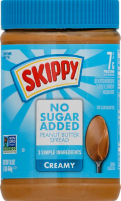 Skippy No Sugar Added Creamy Spread - 16 Oz - Image 2