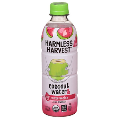 Harmless Harvest Watermelon Coconut Water - 12 Oz