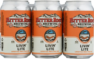 Bitter Root Living Lite Lifestyle Ipa Cn - 6-12 Fl. Oz. - Image 4