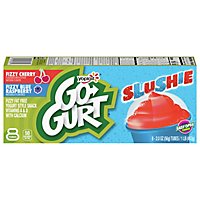 Yoplait Go Gurt Slushie Yogurt Low Fat Fizzy Black Raspberry And Cherry - 16 Oz. - Image 3