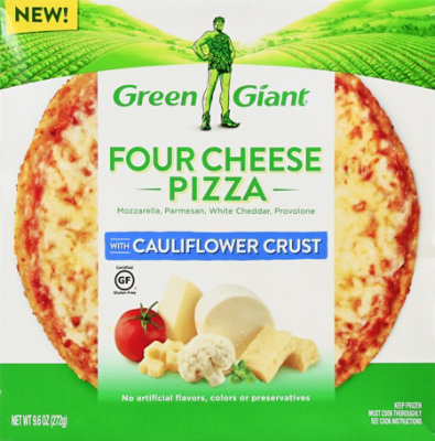 Green Giant Pizza Cauliflower Crust Four Cheese Frozen - 9.6 Oz - Image 2