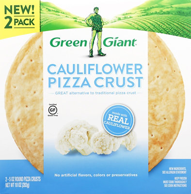 Green Giant Cauliflower Pizza Crust 2 Pack - 10 Oz