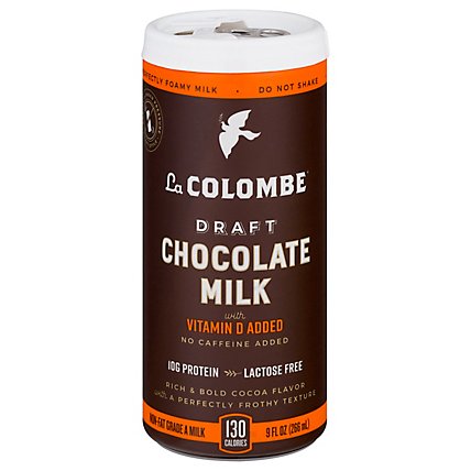 La Colombe Draft Chocolate Milk - 9 Fl. Oz. - Image 1