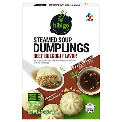 Bibigo Soup Beef Bulgoli Dumpling - 6.6 Oz - Image 3