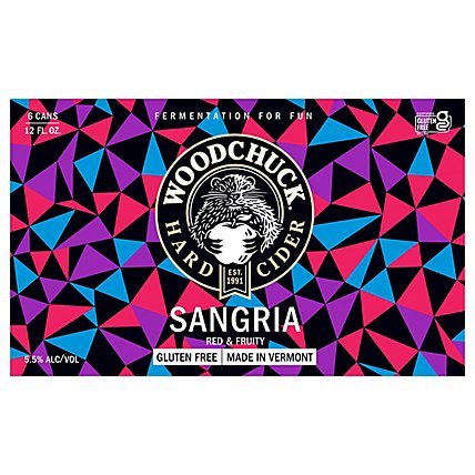 Woodchuck Sangria In Cans - 6-12 Fl. Oz. - Image 3