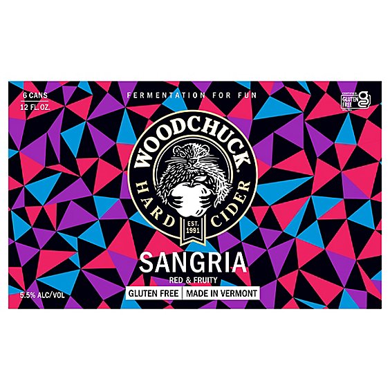 Woodchuck Sangria In Cans - 6-12 Fl. Oz.