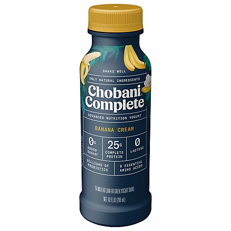 Chobani Complete Yogurt Banana Cream - 10 Fl. Oz.