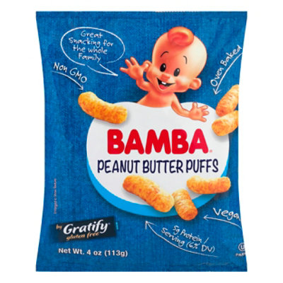 Gratify Puff Bamba Peanut - 4 Oz