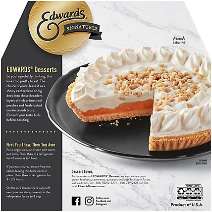 Edwards Signature Pie Peach - 29.6 Oz - Image 6