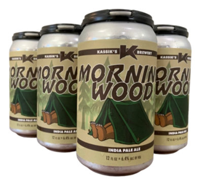 Kassik Morning Wood Ipa In Cans - 6-12 Fl. Oz. - Image 1