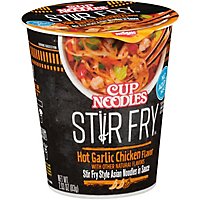 Nissin Stir Fry Hot Garlic Chicken Cup Noodles - 2.93 Oz - Image 2