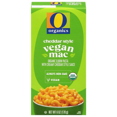 O Organics Vegan Mac Cheddar Style - 6 Oz
