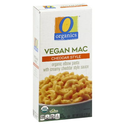 O Organics Vegan Mac Cheddar Style - 6 Oz