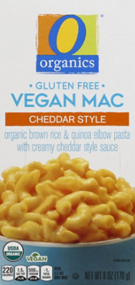 O Organics Vegan Mac Cheddar Style Gluten Free - 6 Oz - Image 2