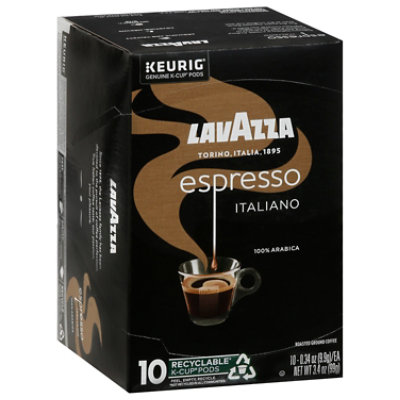 LavAzza Coffee Ground Espresso Roast Perfetto - 12 Oz - Jewel-Osco