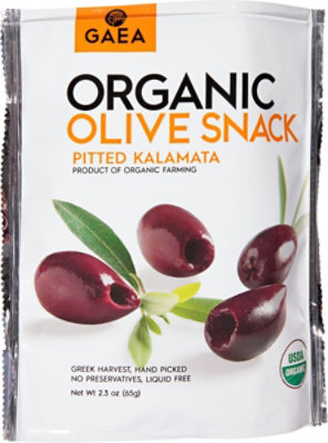 Gaea N America Olives Kalamata Snkpk - 2.3 Oz - Image 2