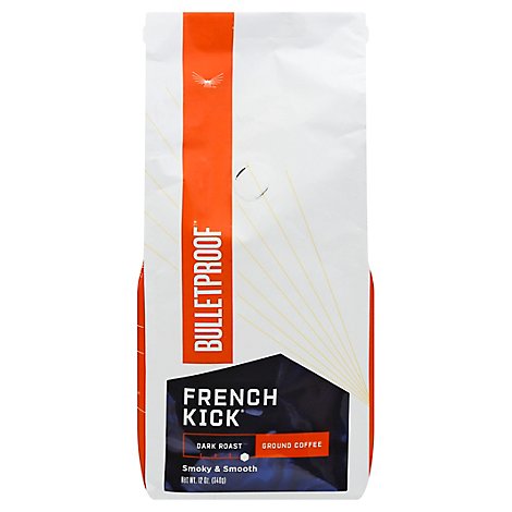 Bulletproof Coffee Grnd French Kick - 12 Oz