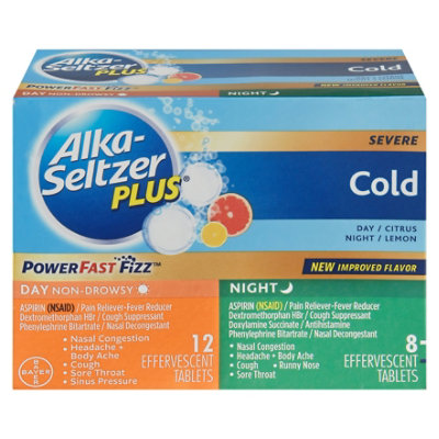 Alka Seltzer Plus Cold Day Night - 20 Count - Image 3