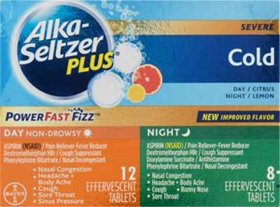 Alka Seltzer Plus Cold Day Night - 20 Count - Image 2