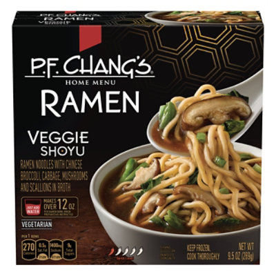 P.f Changs Home Menu Veggie Shoyu Ramen Frozen Meal - 9.5 Oz