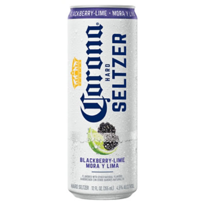 Corona Hard Seltzer Spiked Sparkling Water Blackberry Lime - 12 Fl. Oz.