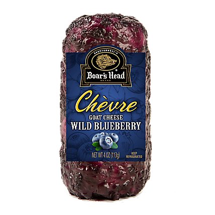 Boars Head Goat Cheese Chevre Wild Blueberry - 4 Oz - Image 1