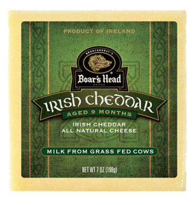 Boars Head Irish Cheddar Cheese - 7 Oz