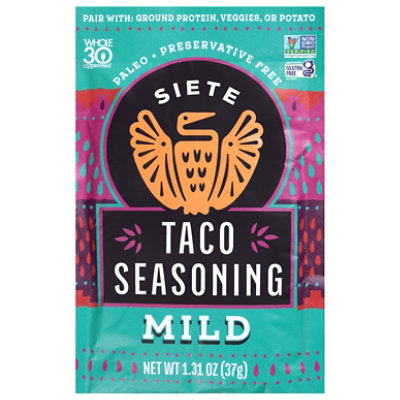 Siete Mild Taco Seasoning - 1.31 Oz - Image 1