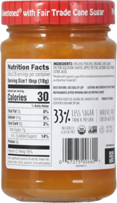 Crofters Fruit Spread Peach - 16.5 Oz - Image 6
