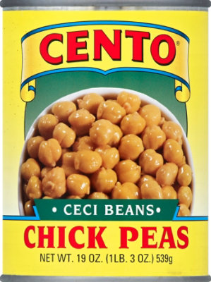 Cento Ceci Beans - 19 Oz - Image 1