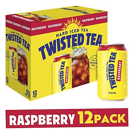 Twisted Tea Raspberry In Cans - 12-12 Fl. Oz. - Image 2