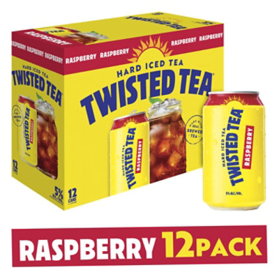 Twisted Tea Raspberry In Cans - 12-12 Fl. Oz. - Image 1