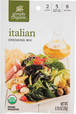 Simply Organic Organic Italian Dressing Mix - .7 Oz - Image 2