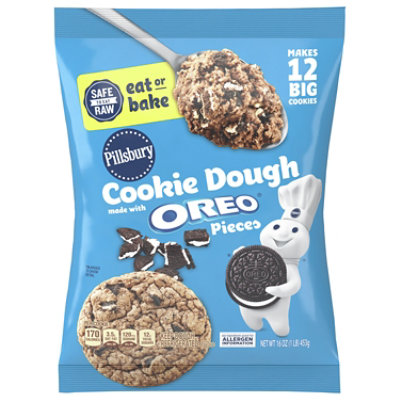 Pillsbury Ready To Bake Oreo Cookies 12 Count 16 Oz Safeway