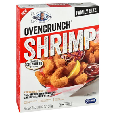 High Liner Foods Cornbread Breaded Shrimp - 16 Oz - Image 1