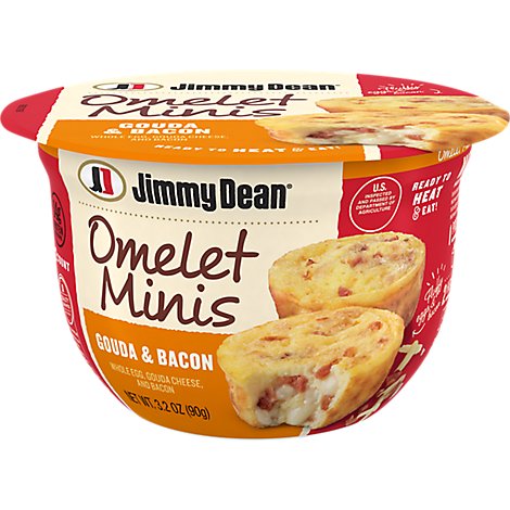 Jimmy Dean Omelet Minis Gouda And Bacon - 3.2 Oz